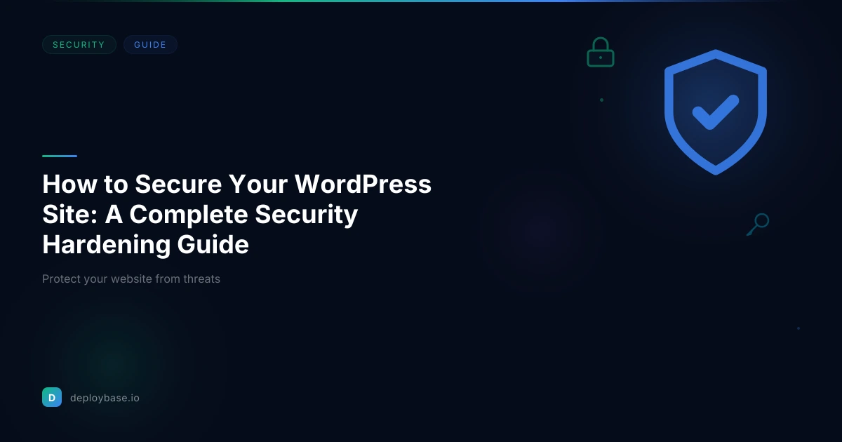 How to Secure Your WordPress Site: A Complete Security Hardening Guide