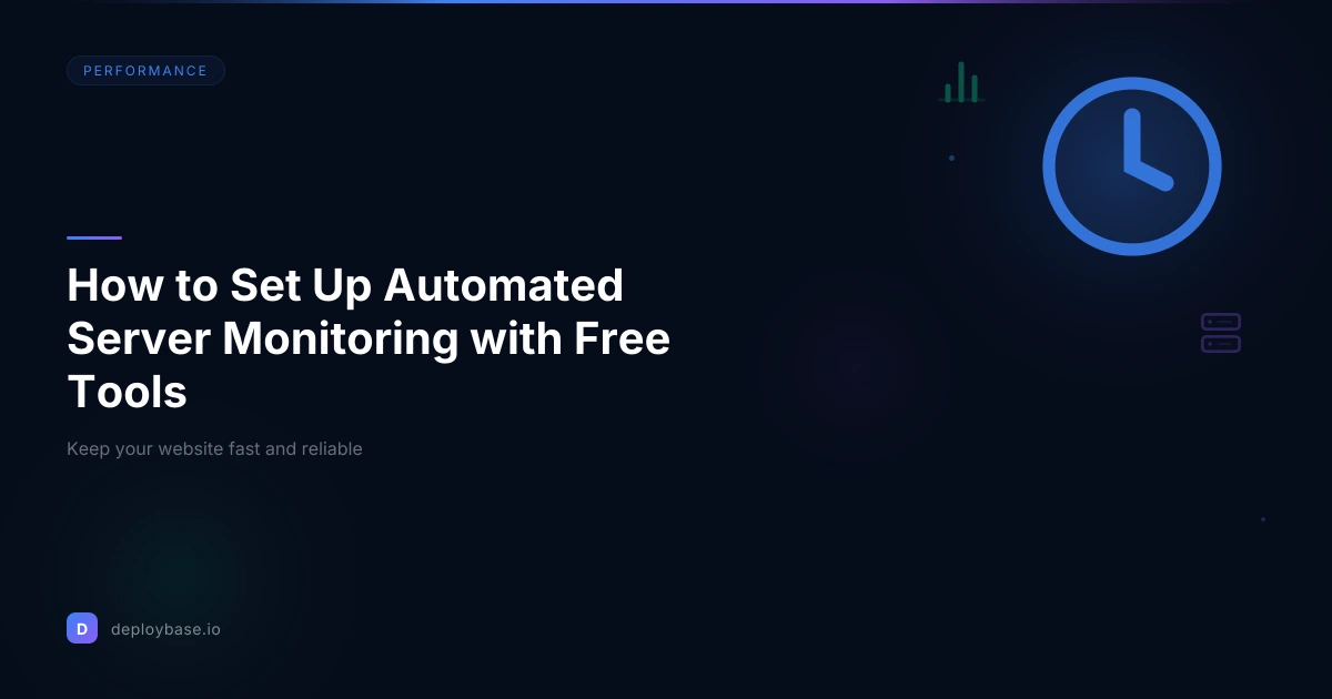 How to Set Up Automated Server Monitoring with Free Tools