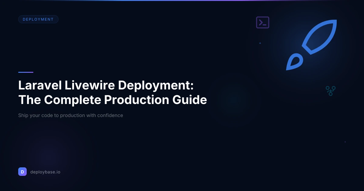 Laravel Livewire Deployment: The Complete Production Guide